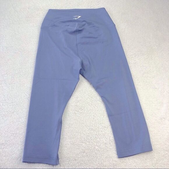 GYM SHARK CAPRI LEGGINGS CROPPED TRAINING - Picture 2 of 6